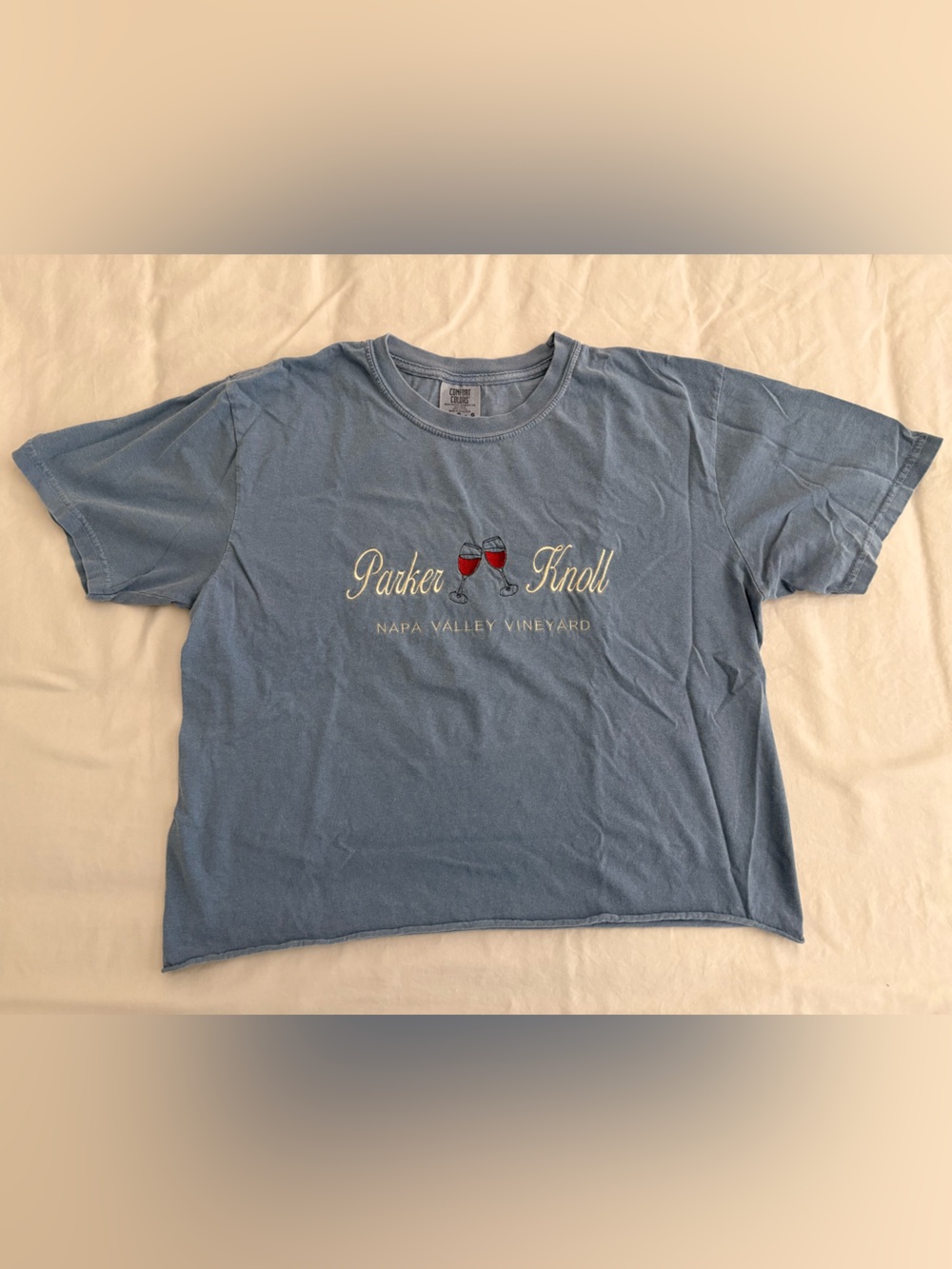 The Parent Trap Inspired Parker Knoll Vineyard Embroidered Tee